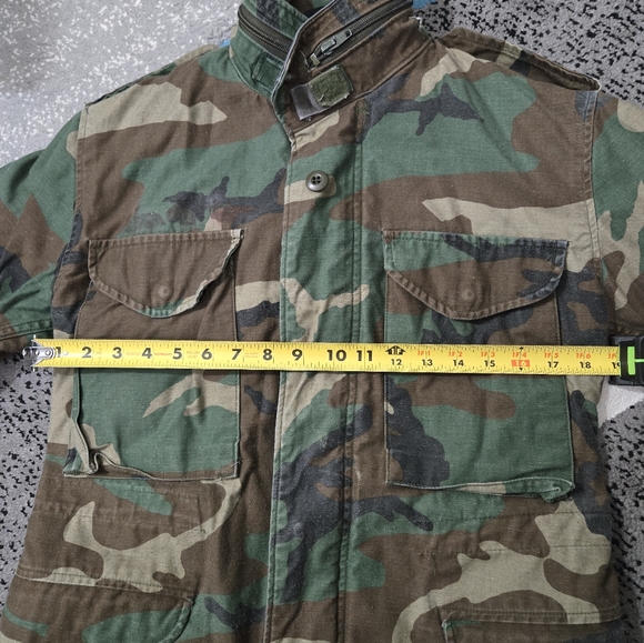US Army M65 Field Jacket, Camo, XS, X-SHORT - Picture 9 of 16